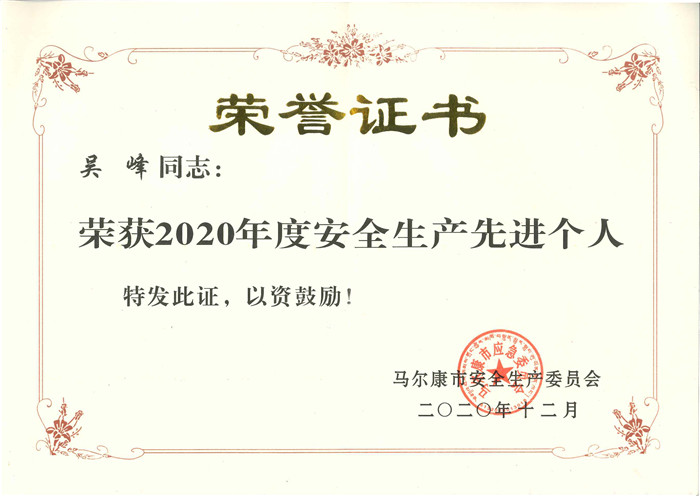 安全生产先进个人-吴峰.jpg